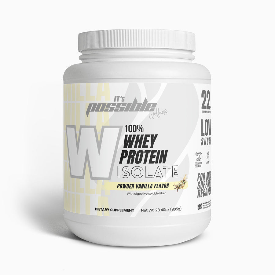 Advanced 100% Whey Protein Isolate (Vanilla)